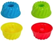 Simba Dickie Sandform 107106226 Sandform Kuchen, 4-fach sortiert