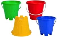 SIMBA Sandform-Set Outdoor Spielzeug Burgeneimer zuf&auml;llige Auswahl 107103715