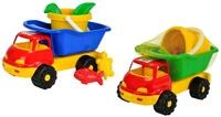 Androni Giocattoli Spielzeug-Kipper Sandfahrzeug LKW Kipper mit Eimergarnitur...