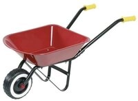 goki Schubkarre, Rot, 74 x 31 x 33,5 cm, f&uuml;r Kinder ab 2 Jahren