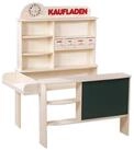 roba&reg; Kaufladen Verkaufsstand, mit 4 Schubladen, Uhr, Tafel, Theke & Seitentheke