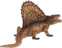 Dimetrodon Dinosaur Figure Hand Painted Realistic Detailed Animal Toy Model - View #3