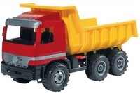 Lena&reg; Spielzeug-LKW LENA GIGA Trucks Mercedes-Benz Actros Kipper rot gelb 62cm