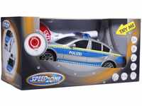 VEDES Speedzone Polizeiauto mit Polizeikelle
