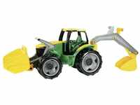 Lena® Spielzeug-Traktor Giga Trucks, mit Baggerarm und Frontlader; Made in...