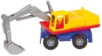 SIMM Spielwaren Rennbahn-Auto LENA Bagger