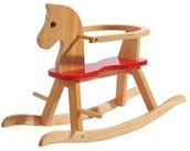 roba&reg; Schaukelpferd aus Massivholz, mitwachsend, Schutzring abnehmbar