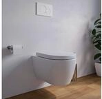 Bernstein Tiefsp&uuml;l-WC NANO NT2038, Wandmontage, Abgang Waagerecht, Kompakte...