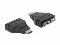Delock Adapter Power-over-eSATA > 1x eSATA und 1x USB Computer-Kabel, USB, USB