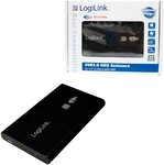 LogiLink Super Speed USB 3.0 Aluminium-Geh&auml;use f&uuml;r 2,5'' SATA HDD HDD-Festplatte