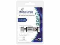 Mediarange USB Mobile 2 in 1 OTG USB-Stick 32GB USB-Stick