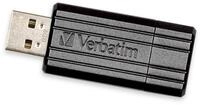 Verbatim PinStripe USB 2.0 32 GB schwarz USB-Stick USB-Stick