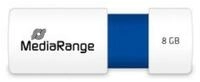 Mediarange Mediarange USB Stick 8GB Speicherstick Color Edition blau USB-Stick