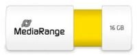 Mediarange Mediarange USB Stick 16GB Speicherstick Color Edition gelb USB-Stick