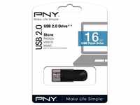 PNY Attaché 4 2.0 USB-Stick (USB 2.0, Lesegeschwindigkeit 25 MB/s)