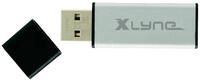 XLYNE Xlyne ALU USB-Stick 1 GB Aluminium 177553 USB-A (USB 2.0) USB-Stick