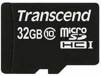 Transcend microSDHC Karte 32GB Class 10 ohne SD-Adapter Speicherkarte