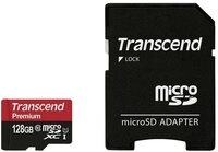 Transcend TRANSCEND Speicherkarte / SDX / 128GB / Class 10 / Micro SD-Karte