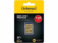 Intenso Intenso SDXC-Card 128GB, Premium, Class 10, U1, UHS-I (R) 45MB/s, (W)