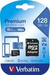 Verbatim Verbatim Micro SDXC Karte 128GB Speicherkarte Premium UHS-I Class 10 Verbatim Verbatim Micro SDXC Karte 128GB Speicherkarte Premium UHS-I Class 10