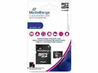 Mediarange Mediarange Micro SDHC Karte 32GB Speicherkarte Class 10 Speicherkarte