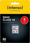 Intenso SDHC Class 10 Speicherkarte (8 GB, Class 10)