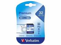 Verbatim Verbatim SDHC-Card 32GB, Premium, Class 10, U1, UHS-I (R) 90MB/s, (W)