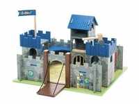 Le Toy Van Spielzeug-Ritterset Spielburg Ritterburg Excalibur Burg blau