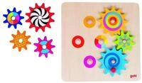 goki Puzzle Zahnrad-Puzzle, 8 Teile., Puzzleteile