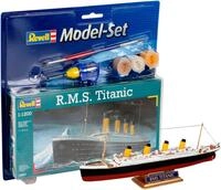 Revell&reg; Modellbausatz Model Set R.M.S. Titanic, Ma&szlig;stab 1:1200, Made in Europe