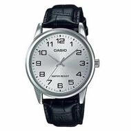 CASIO Luxusuhr Herren Analog Quarz Uhr mit Leder Armband MTP-V001L-7