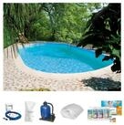 SUMMER FUN Ovalpool Premium Tahiti (Set)