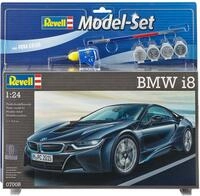 Revell&reg; Modellbausatz Model Set BMW i8, Ma&szlig;stab 1:24, Made in Europe