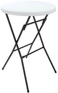 Casaria Stehtisch (1-St), &Oslash;72x110cm klappbar rund Garten Metall Klapptisch