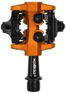 Xpedo Klickpedale Xpedo Pedal Clipless CXR schwarz orange 9/16 Zoll XMF10AC