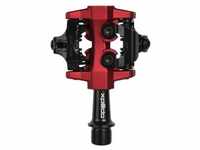 Xpedo Fahrradpedale Pedal Clipless XMF-10AC, 9/16" rot