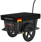 monzana Fahrradlastenanh&auml;nger, Fahrradanh&auml;nger mit 90L Kunststoffwanne...