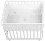 roba&reg; Laufgitter 100 x 75 cm, inkl. Schutzeinlage, Nestchen & Rollen