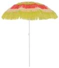 Outsunny Sonnenschirm Hawaiischirm, h&ouml;henverstellbar, neigbar, &Oslash;160 x 190cm, LxB: