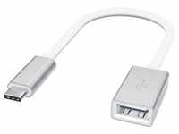 Artwizz High-Speed USB-C Stecker auf USB-A Female Buchse (USB 3.0), Silber...