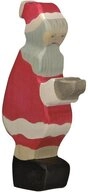 Holztiger Weihnachtsfigur HOLZTIGER Weihnachtsmann aus Holz
