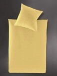 Irisette Bettw&auml;sche irisette Bettw&auml;sche LUMEN Jersey BL 155x220 cm gelb Bettbezug