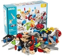 BRIO&reg; Brio Spielzeug Bausystem Builder Konstruktion Set 135 Teile 34587