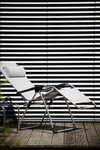 Fiam Gartenliege Amida aus Aluminium, Grau, stufenlos verstellbar, mit...