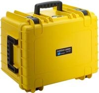 B&W International Fotorucksack B&W Case Type 5500 SI gelb mit Schaumstoffeinsatz