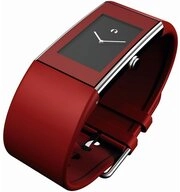 Rosendahl Quarzuhr ROSENDAHL Damen Armbanduhr WATCH II 43178 schwarz / rot B. 20 mm