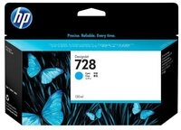 HP No.728 Tintenpatrone cyan Tintenpatrone