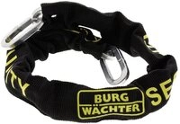Burg W&auml;chter Vorh&auml;ngeschloss Vierkantkette SKM 6/ 90