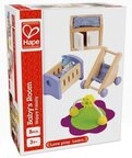 Hape Puppenhausm&ouml;bel Babyzimmer (Set, 8tlg)