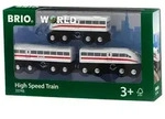 Ravensburger Spiel BRIO World - Schnellzug mit Sound, Holz, 3 Teile